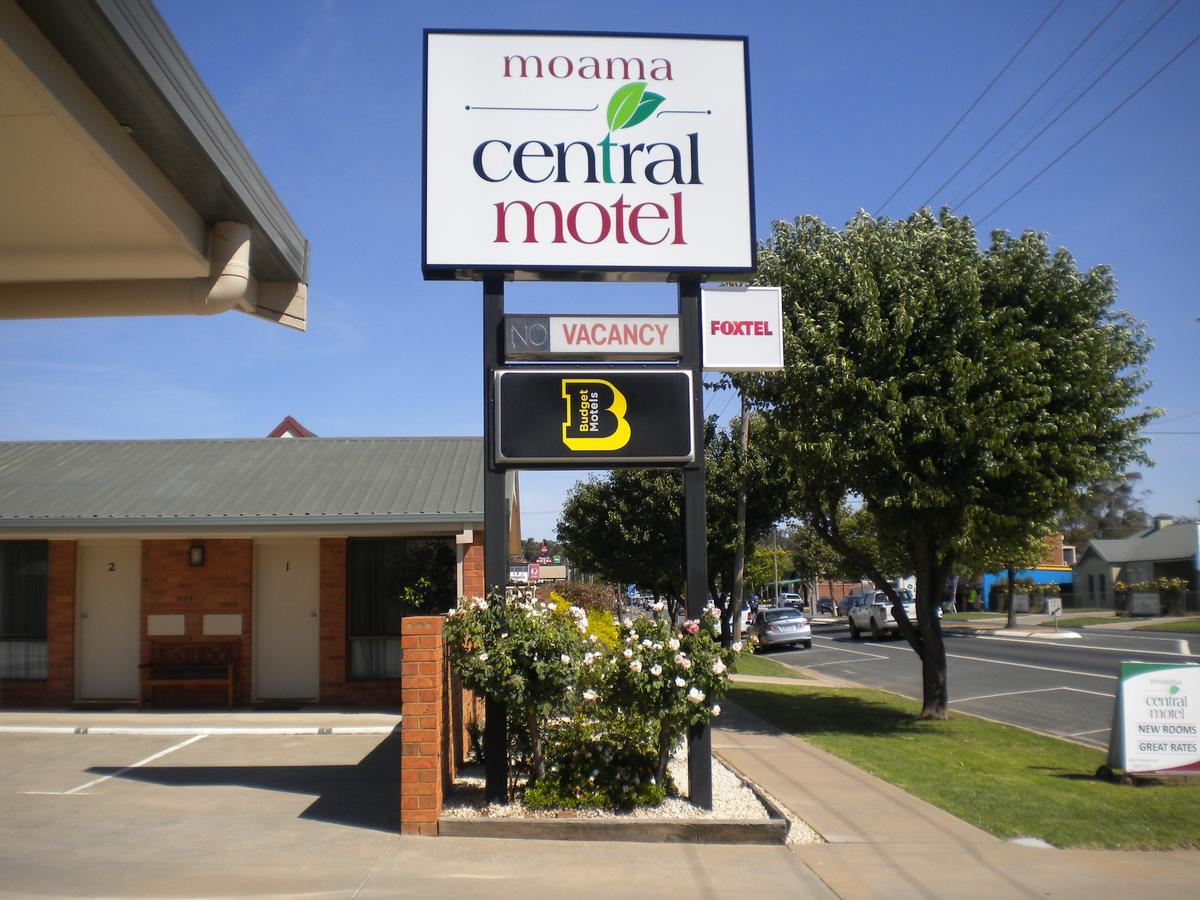Moama Central Motel Echuca Esterno foto